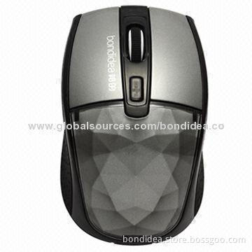 Wireless Mouse with Special High-resolution, 2.4GHz Wireless